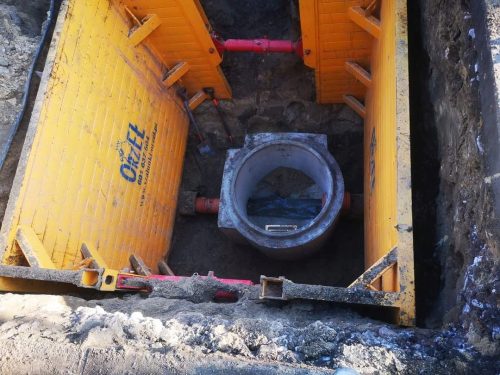 SCHALUNG FÜR AUSGRABUNGEN – LEICHTES GEWICHT 600 kg