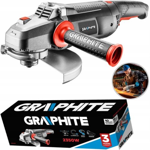  Graphit 2350 W 230 V Netz-Winkelschleifer