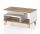  Concordia SCANDI rechteckiger Couchtisch 90 x 51 x 57 cm Wotan-Eiche