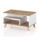  Concordia SCANDI rechteckiger Couchtisch 90 x 51 x 57 cm Wotan-Eiche