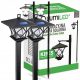  Lumiled Solarlampe, schwarz, 155 cm, 2 Stk.