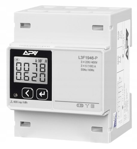 APV-Zähler 400 V IP20 5 A