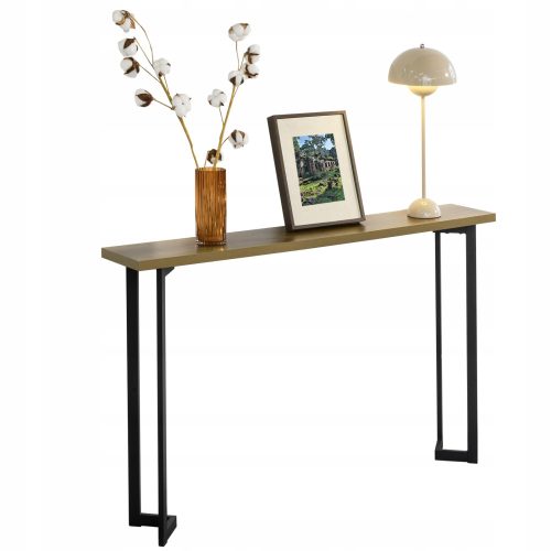  SoBuy Konsolentisch aus dunkler Buche, matt, 20 x 75 x 120 cm