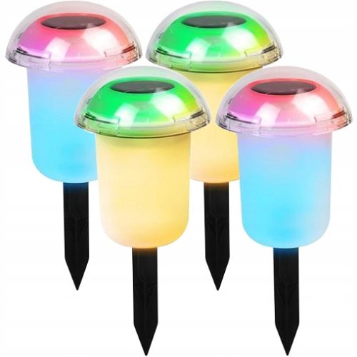  NNLED Solarlampe, weiß, 24,6 cm, 4 Stk.