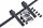 Wandschiebetürsystem 120 cm Laguna 2,5 m