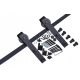 Wandschiebetürsystem 120 cm Laguna 2,5 m