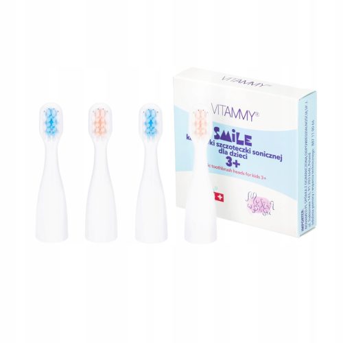  VITAMMY Smile MiniMini+ Bürstenköpfe, 4 Stück