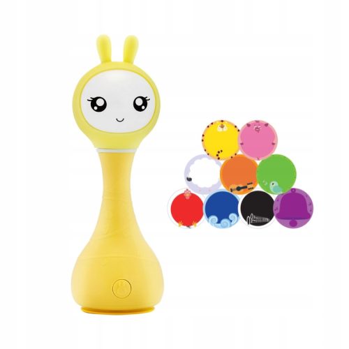  Alilo Smarty Bunny interaktive Rassel, gelb