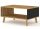  Bim Furniture LUXI rechteckiger Couchtisch 90 x 60 x 45 cm handwerkliche Eiche