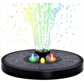  WASSERTICHPUMPE, LED-BELEUCHTUNG, BRUNNEN