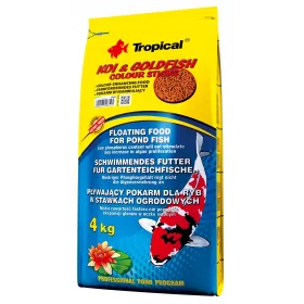    Futter in Form von Tropical Koi & Goldfish Color Sticks 4 kg