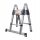 DayPlus Leiter 3,8 m Stahl 12 bis 150 kg