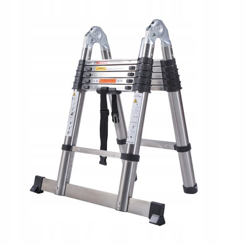 DayPlus Leiter 3,8 m Stahl 12 bis 150 kg