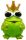  GROSSER GARTENFROSCH, Froschprinz, Gartenfigur