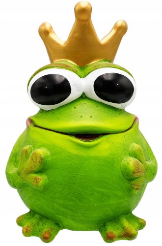  GROSSER GARTENFROSCH, Froschprinz, Gartenfigur