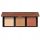  Pupa Zero Calorie Chocolate gepresste Highlighter-Palette, Farbmischung 002 Caramel Chocolate