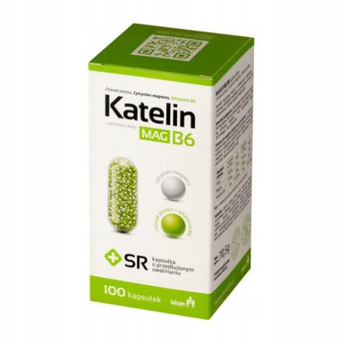  Nahrungsergänzungsmittel Lekam Katelin MAG B6 100 Kapseln