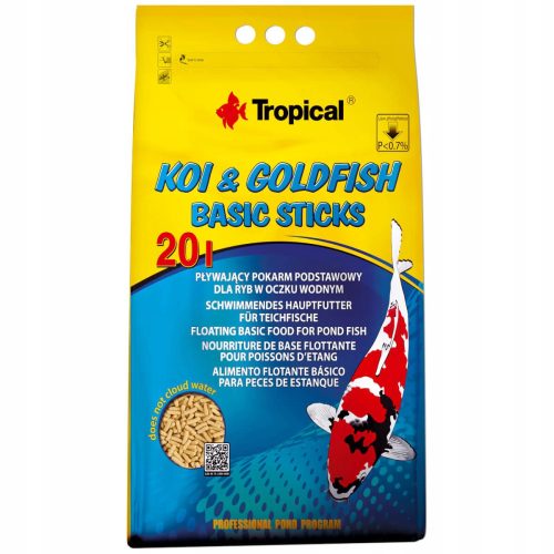 Tropisches Fischfuttergranulat 1600 g