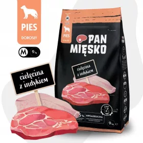  Pan Mięsko Trockenfutter-Geschmacksmischung 9 kg