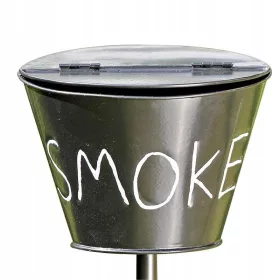  Aufklappbarer Gartenaschenbecher Smoke, Metall, 110 cm