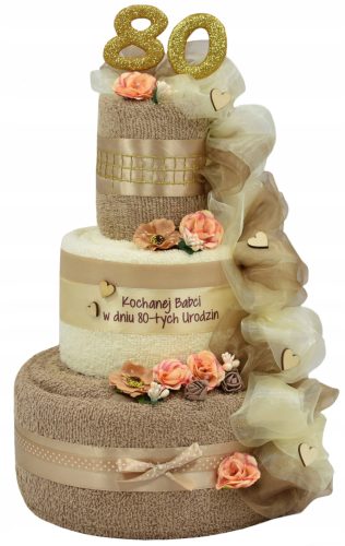 Sets Handtücher KUCHENhandtücher GESCHENK zum Geburtstag der Oma 60 70 80