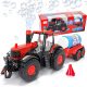  TRAKTOR mit Anhänger bläst Seifenblasen