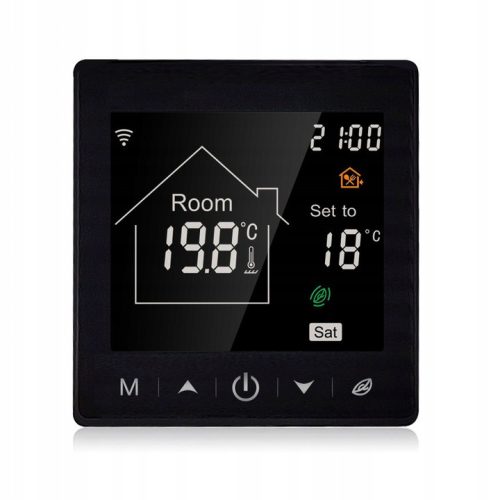 WIFI-RAUMTHERMOSTAT DIGITALER LCD-TEMPERATURREGLER ANWENDUNG 16A
