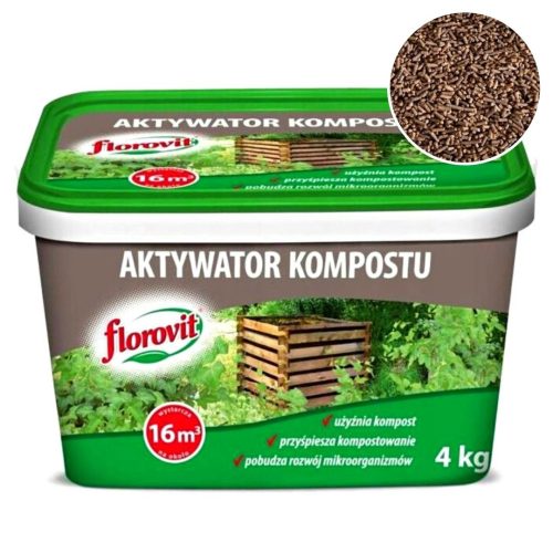  Organisches, natürliches Kompostierungsmittel Grupa Inco Granulat 4 kg 4 l