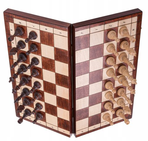  Quadratische Schachfiguren, magnetisch, 350 gebrannt, quadratisch