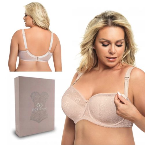  Halbgepolsterter Gorsenia-BH, beige Intimo MEY, Größe 100G