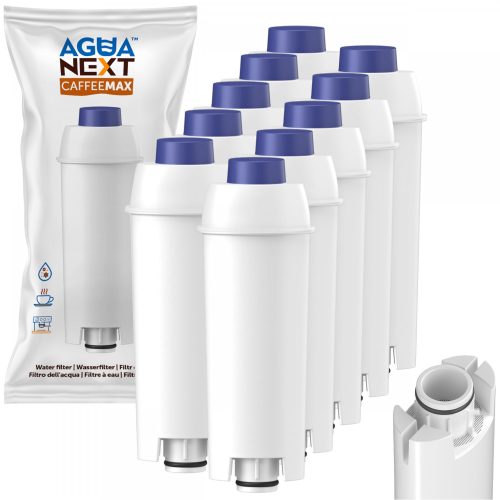  Agua Next CaffeeMax Wasserfilter für Delonghi Kaffeemaschine, 10 Stk.