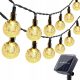  GIRLANDE SOLAR GARTENLAMPEN 50 LED-KUGELN 9,5M