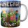 Tassen Dein Impressum Minecraft Becher Keramik 330 ml