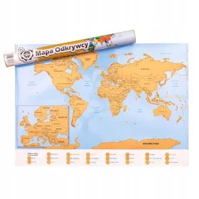  Explorer-Rubbelkarte – Welt (PL)
