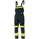 ART.MAS lange Arbeitshose CLASSIC VIS reflektierende Latzhose, Größe 46