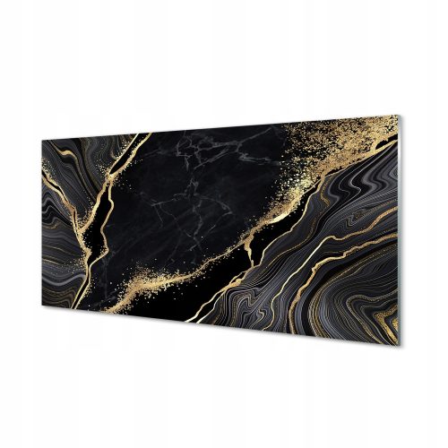 Glasscheibe 50 x 100 x 4 mm, gehärtetes Glas, schwarz poliert