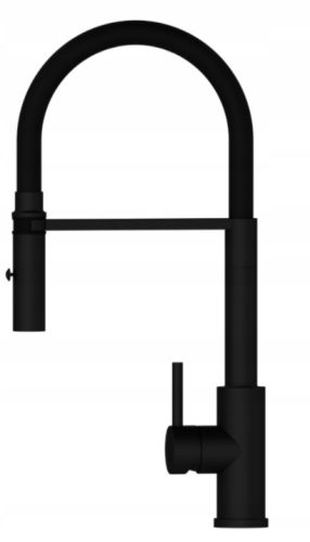 Kernau KWT 35 Matt Black bodenstehender Küchenarmatur, schwarz