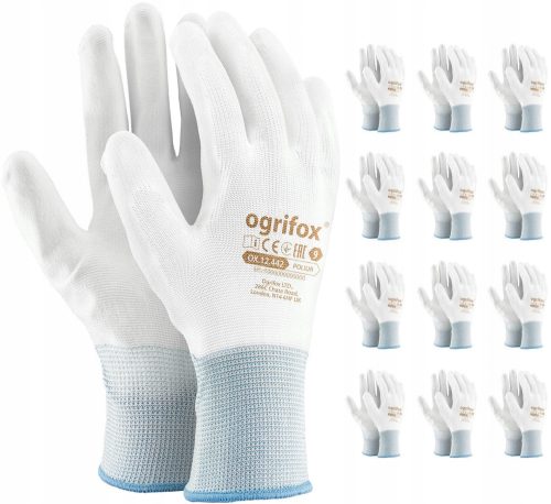 Ogrifox OX-POLIUR Handschuhe Größe 7 - S 12 Paar