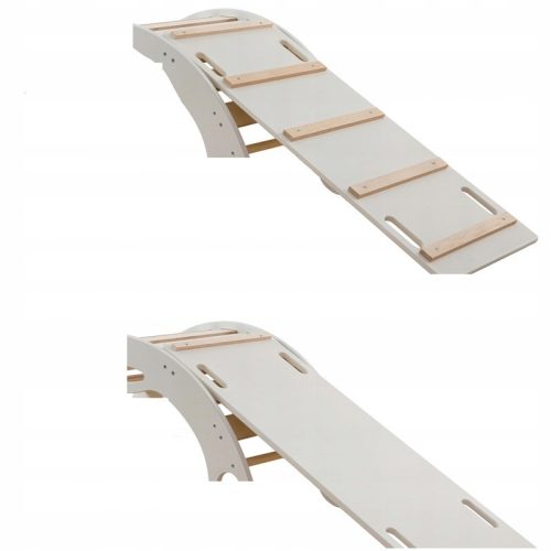  RUTSCHE / weiße Rutsche KIDS Montessori für die KIDS WALL Wippe