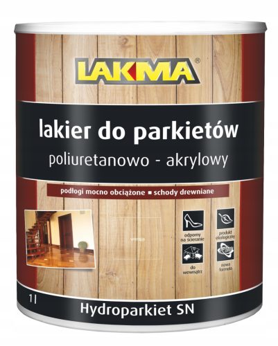 LAKMA Hydroparkiet SN Parkettlack, farblos, 5 l