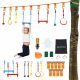 Spielplätze im Garten ROPE PARK für Kinder, Slackline-Set für den Garten