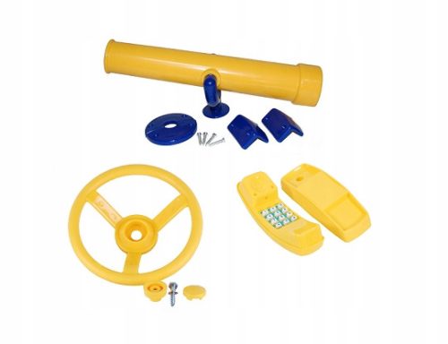 SPIELPLATZ-SET, Teleskop, Lenkrad, Telefon