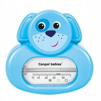  Canpol Babys analoges Badethermometer, blauer Hund