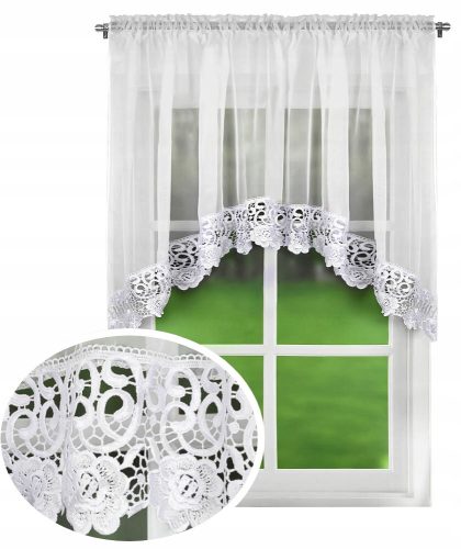Vorhänge, Vorhänge bereit Klassischer Voile-Vorhang 200 cm x 100