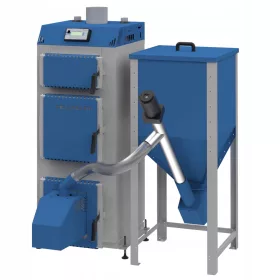  KESSELOFEN MIT PELLPAL 18 kW Pelletzuführung