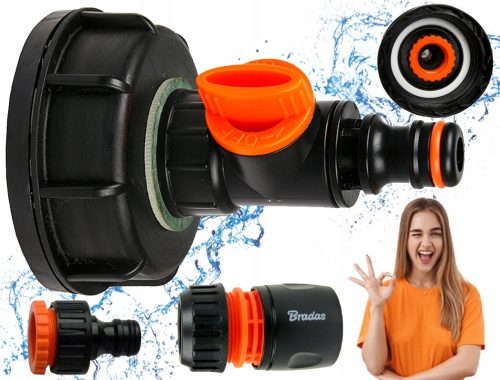  MAUSER IBC-Ventil mit 1000L-Ventilanschlüssen