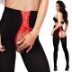  PHENOME Sensual STRIPPANTS Schnürstrumpfhose wie ein KORSETT offen SEXI