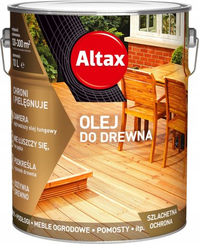 Altax 50041-01-001000 Holzöl farblos 10 l