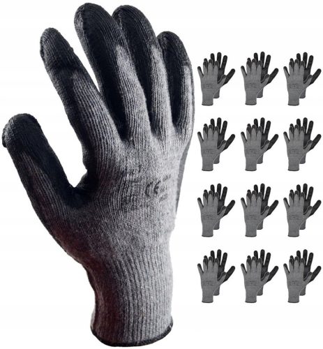 ART.MAS RECO Baumwollhandschuhe, Größe 9 - L, 12 Paar