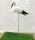 Künstlicher Vogel - Kunststoff STORCH, Drahtbeine, 60 cm